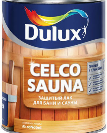 Dulux Celco Sauna / Дулюкс Селко Сауна лак для сауны и камня