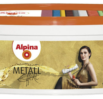 Alpina Metall Effekt / Альпина водорастворимая краска с эффектом металик