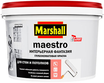 Marshall Maestro / Маршал Маэстро Интерьерная Фантазия краска для стен и потолков