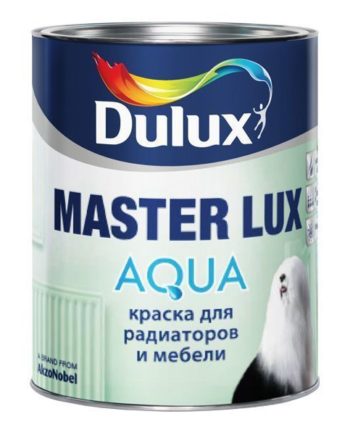 Dulux Master Lux Aqua 40 / Дулюкс Мастер Люкс 40 полуглянцевая акриловая эмаль