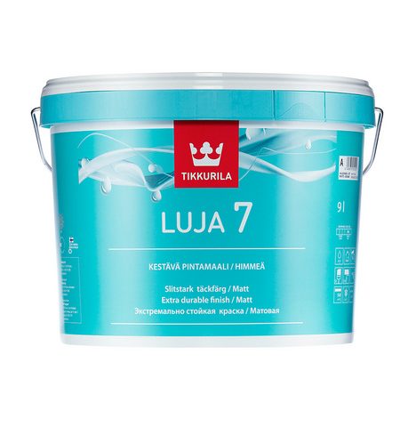 Tikkurila Luja 7 / Тиккурила Луя 7 матовая краска для влажных помещений