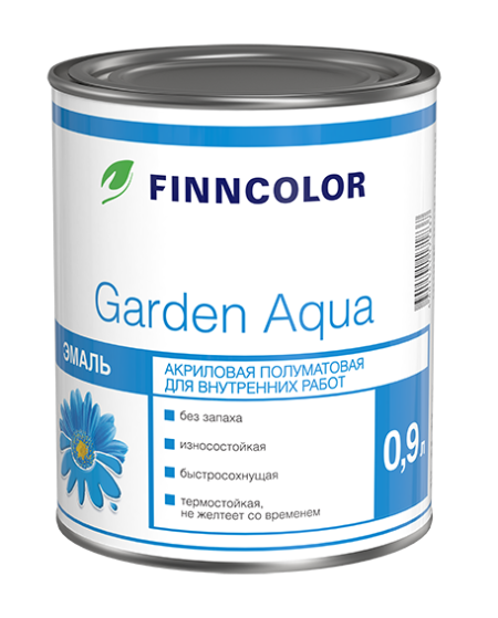 Finncolor Garden Aqua / Финнколор Гарден Аква акриловая эмаль