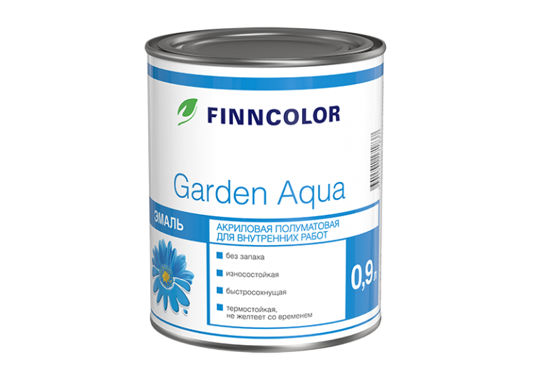 Finncolor Garden Aqua / Финнколор Гарден Аква акриловая эмаль