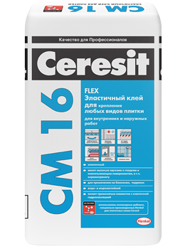 Ceresit CM 16 / Церезит СМ 16 клей эластичный для плитки