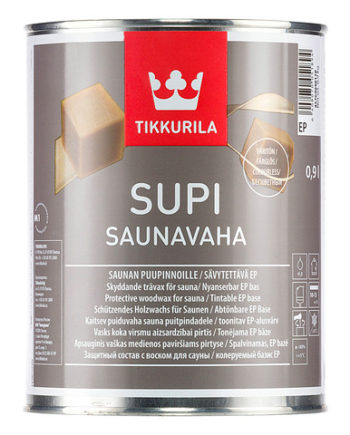 Tikkurila Supi Saunavaha / Тиккурила Супи СаунаВаха воск для сауны