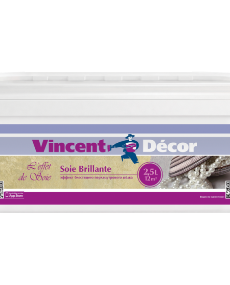 Vincent Decor Soie brilliante / Винсент Декор Суа Брильянт декоративное покрытие с эффектом шелка