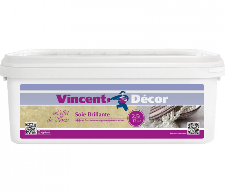 Vincent Decor Soie brilliante / Винсент Декор Суа Брильянт декоративное покрытие с эффектом шелка