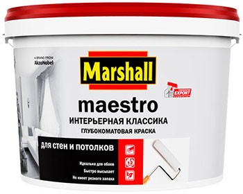 Marshall Maestro / Маршал Маэстро Интерьерная Классика краска для сухих помещений