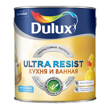 Dulux Ultra Resist / Дулюкс Кухня и ванная ультрастойкая краска для влажных помещений