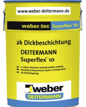 weber.tec Superflex 10 / Вебер Суперфлекс 2-х компонентное покрытие для изоляции