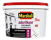 Marshall Akrikor / Маршал Акрикор краска фасадная атмосферостойкая