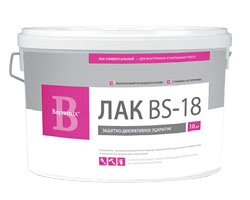 Bayramix ВS 18 / Байрамикс 18 защитный лак для декоративных покрытий