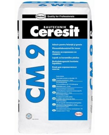 Ceresit CM 9 / Церезит СМ 9 клей для плитки для внутренних работ