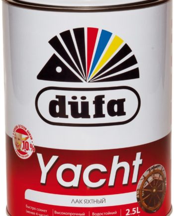 Dufa Retail Yacht / Дюфа Ритейл лак яхтный атмосферостойкий полуматовый
