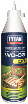 Tytan Professional WB 33 D3 / Титан клей ПВА Д3 для древесины