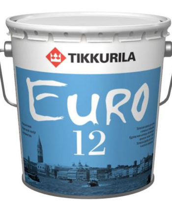 Tikkurila Euro 12 / Тиккурила Евро 12 полуматовая интерьерная краска