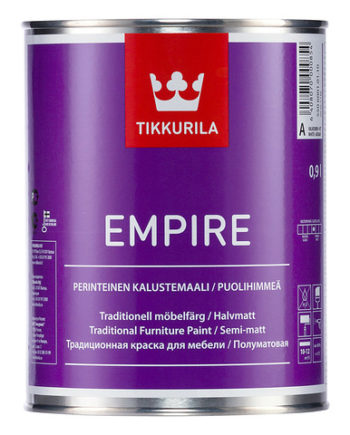 Tikkurila Empire / Тиккурила Эмпайр краска для мебели