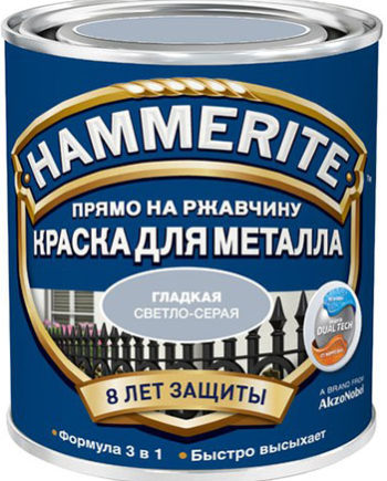 Hammerite Smooth / Хамерайт гладкая эмаль по ржавчине