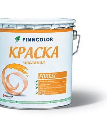 Finncolor Forest / Финнколор Форест маслянная краска по дереву для внутренних и наружных работ