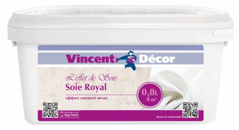 Vincent Decor Soie Royal / Винсент Декор Суа Роял декоративное покрытие с эффектом матового шелка