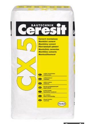Ceresit CX 5 / Церезит цемент водоостанавливающий, быстротвердеющий